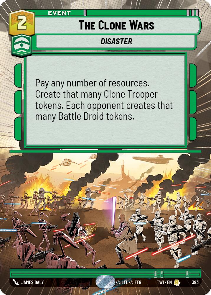 The Clone Wars (393) (Hyperspace) (393) [Twilight of the Republic] | Deep Dive Games St. Marys