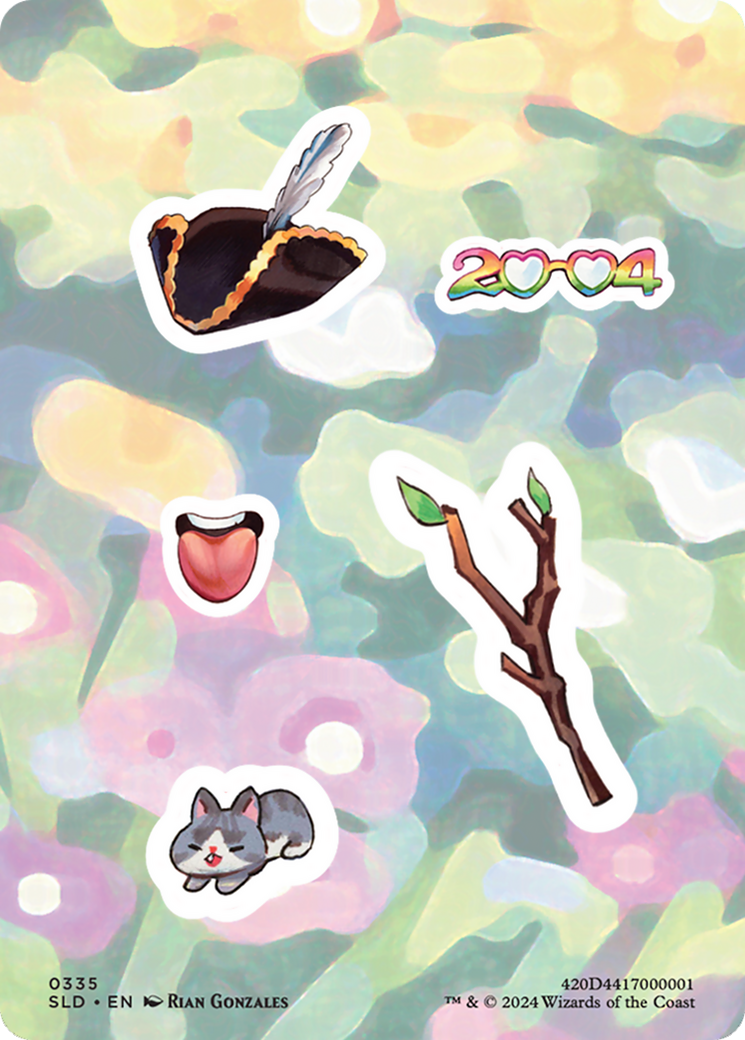 Sticker Sheet (0335) [Secret Lair Drop Series] | Deep Dive Games St. Marys