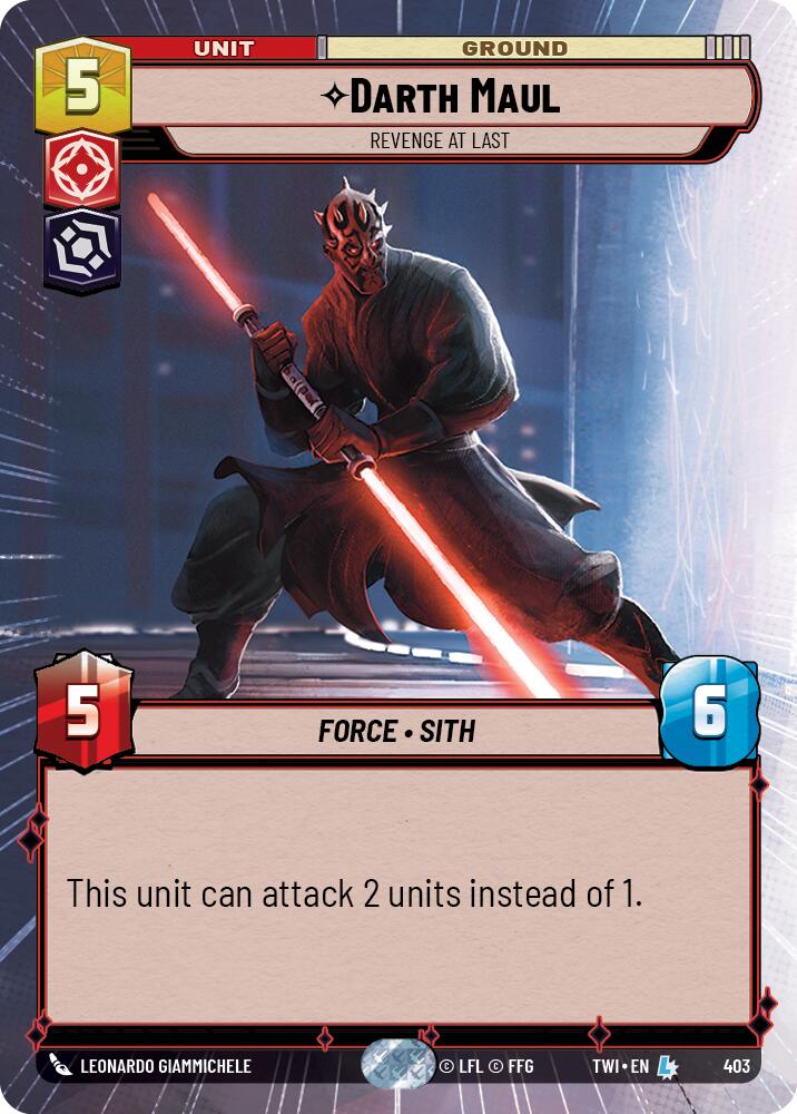 Darth Maul - Revenge At Last (403) (Hyperspace) (403) [Twilight of the Republic] | Deep Dive Games St. Marys