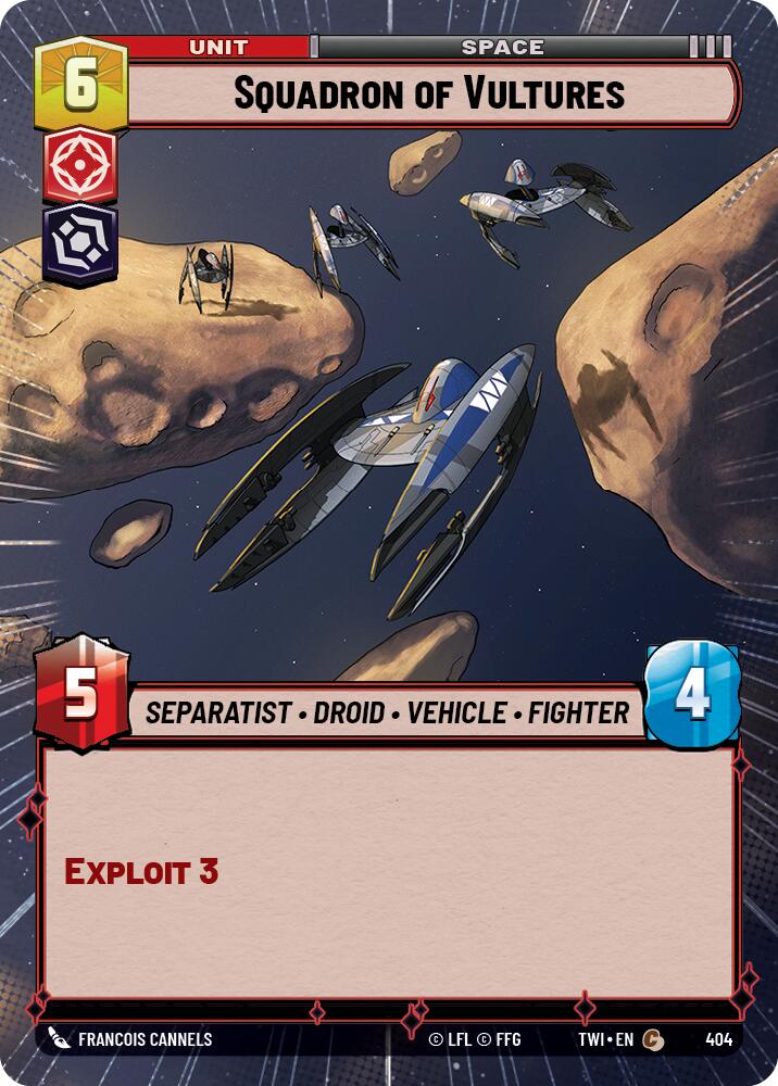 Squadron of Vultures (404) (Hyperspace) (404) [Twilight of the Republic] | Deep Dive Games St. Marys