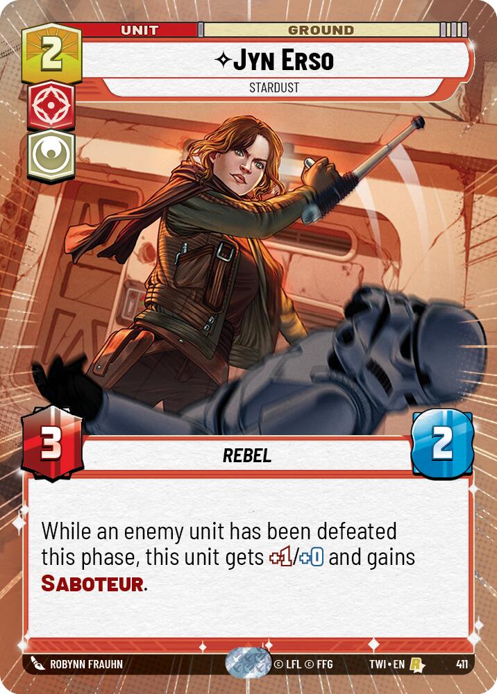 Jyn Erso - Stardust (411) (Hyperspace) (411) [Twilight of the Republic] | Deep Dive Games St. Marys