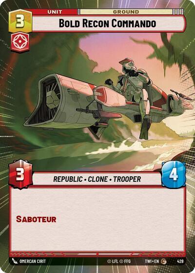 Bold Recon Commando (428) (Hyperspace) (428) [Twilight of the Republic] | Deep Dive Games St. Marys