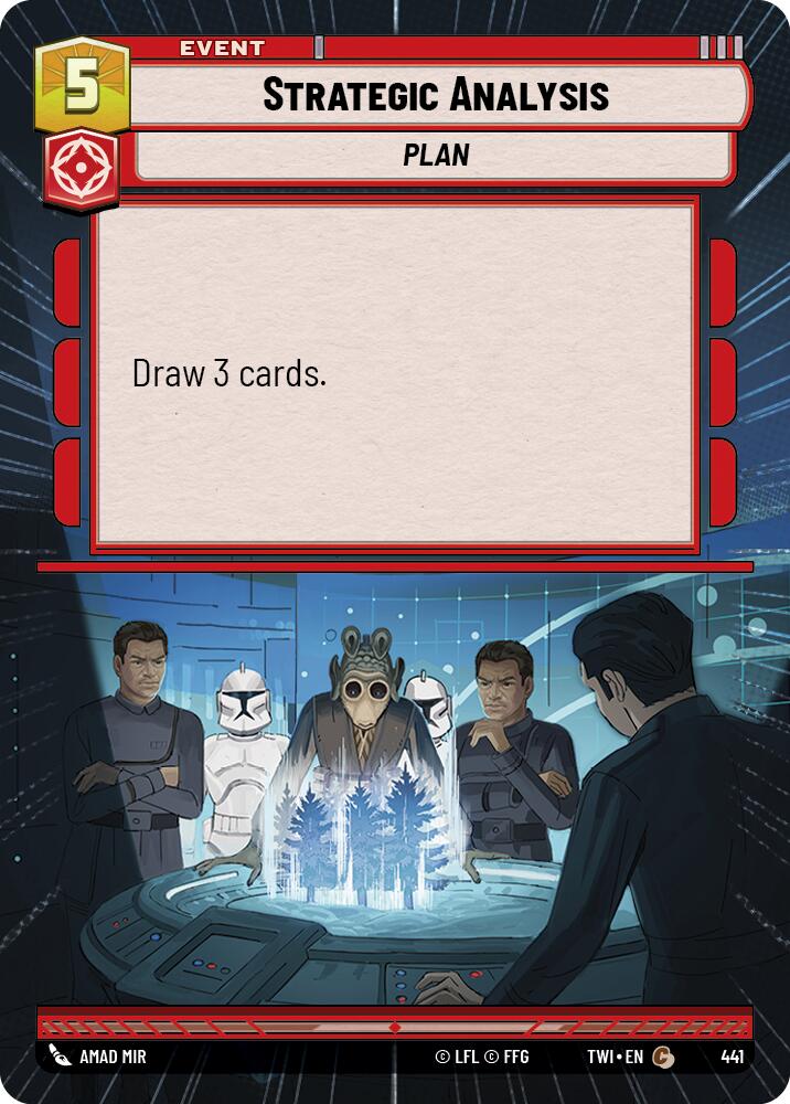 Strategic Analysis (441) (Hyperspace) (441) [Twilight of the Republic] | Deep Dive Games St. Marys