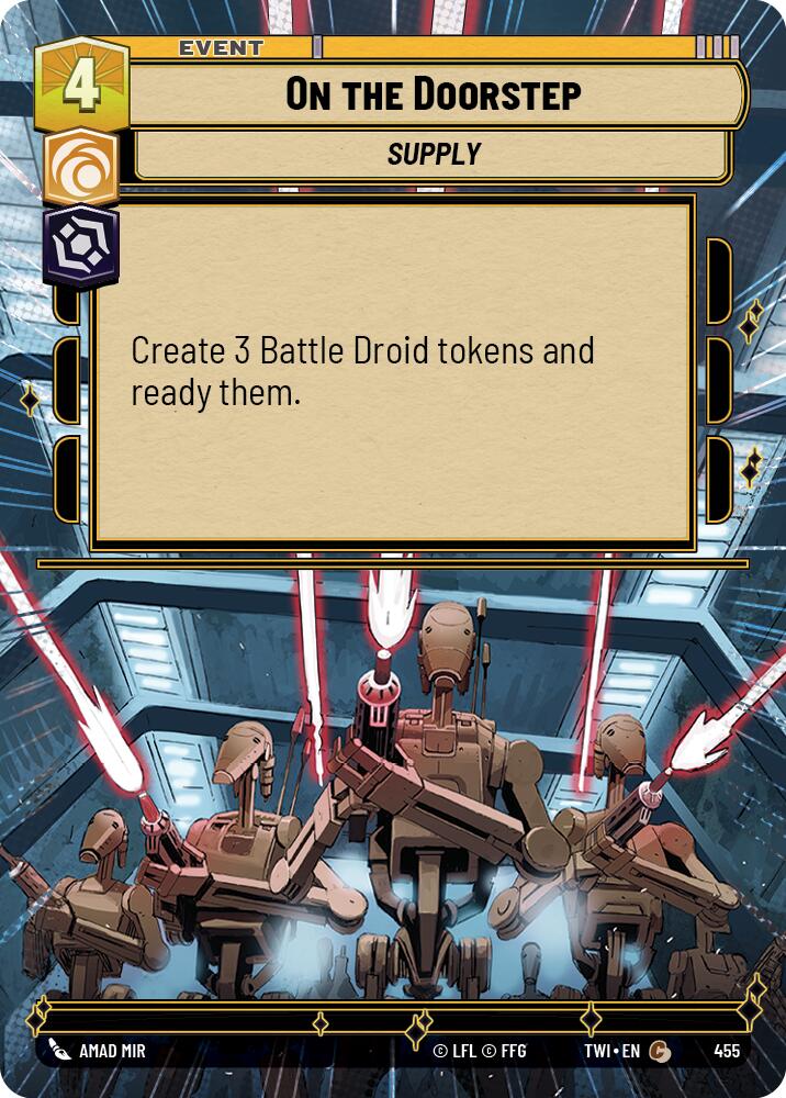 On the Doorstep (455) (Hyperspace) (455) [Twilight of the Republic] | Deep Dive Games St. Marys