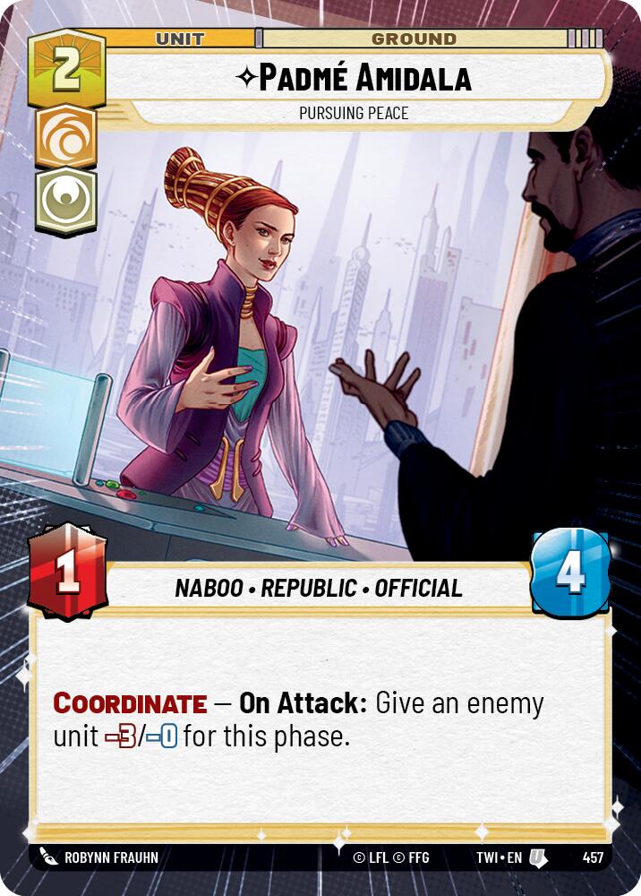 Padme Amidala - Pursuing Peace (457) (Hyperspace) (457) [Twilight of the Republic] | Deep Dive Games St. Marys