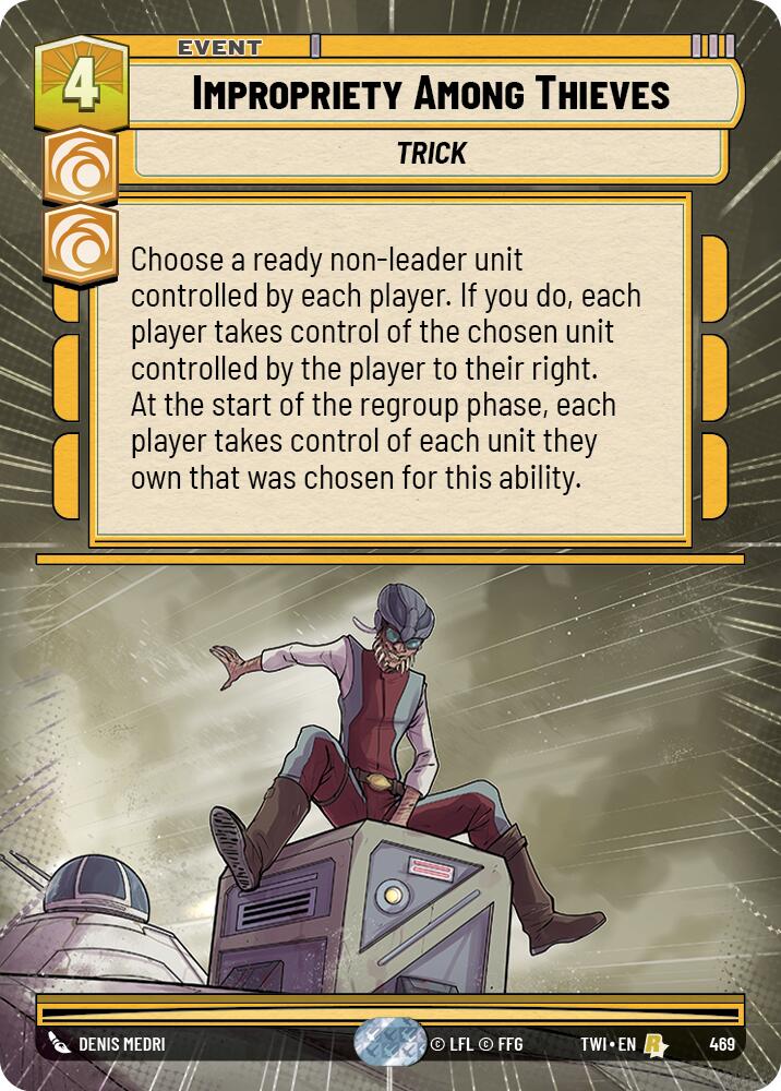 Impropriety Among Thieves (469) (Hyperspace) (469) [Twilight of the Republic] | Deep Dive Games St. Marys