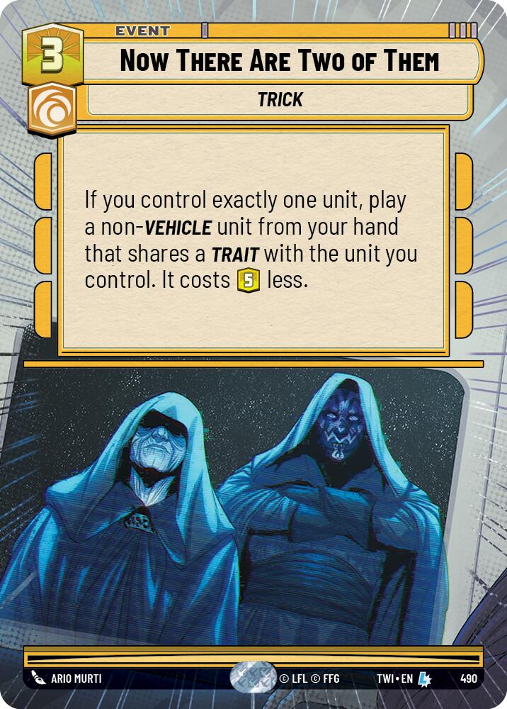 Now There Are Two of Them (490) (Hyperspace) (490) [Twilight of the Republic] | Deep Dive Games St. Marys