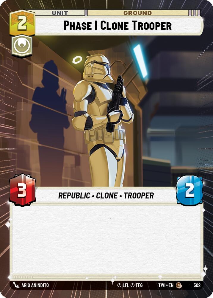 Phase I Clone Trooper (502) (Hyperspace) (502) [Twilight of the Republic] | Deep Dive Games St. Marys