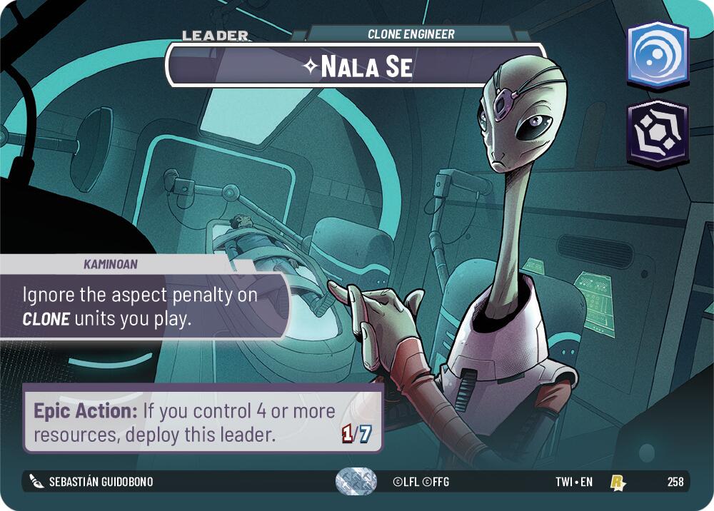 Nala Se - Clone Engineer (258) (Showcase) (258) [Twilight of the Republic] | Deep Dive Games St. Marys