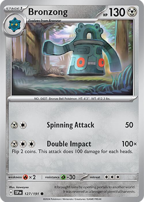 Bronzong (127/191) [Scarlet & Violet: Surging Sparks] | Deep Dive Games St. Marys