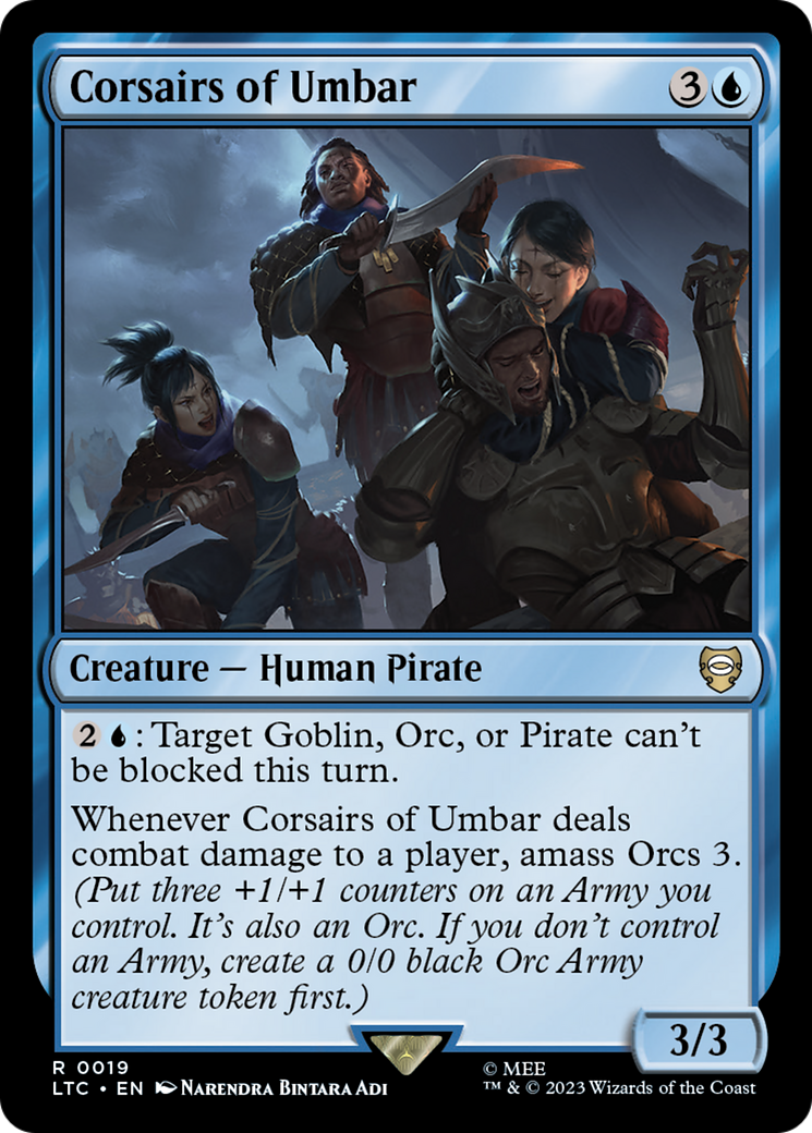 Corsairs of Umbar [The Lord of the Rings: Tales of Middle-Earth Commander] | Deep Dive Games St. Marys