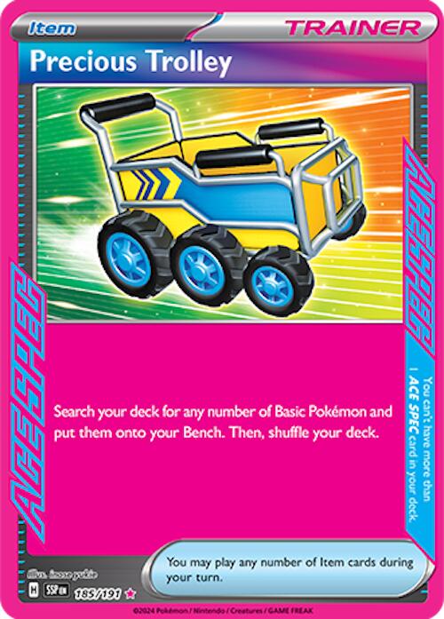 Precious Trolley (185/191) [Scarlet & Violet: Surging Sparks] | Deep Dive Games St. Marys