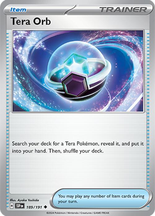 Tera Orb (189/191) [Scarlet & Violet: Surging Sparks] | Deep Dive Games St. Marys