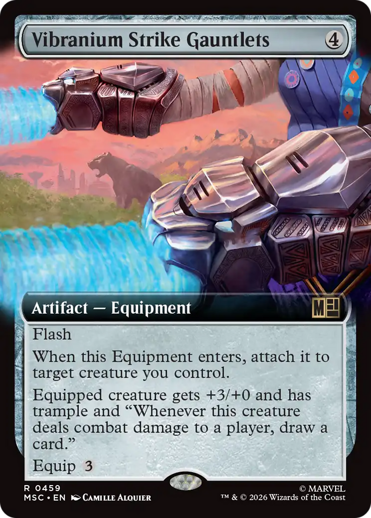 Vibranium Strike Gauntlets (Extended Art) [Marvel Super Heroes Commander] | Deep Dive Games St. Marys