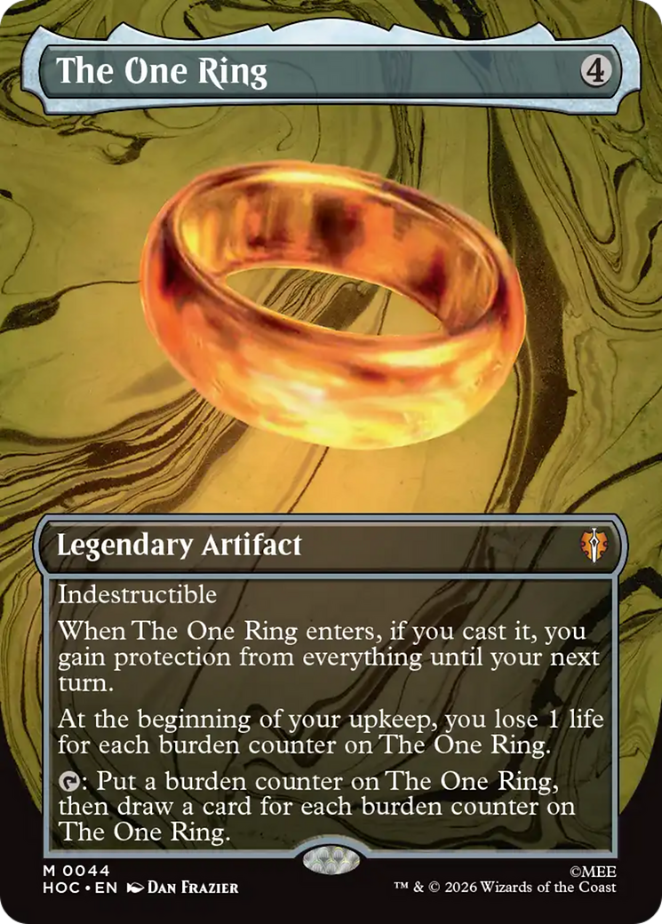The One Ring (Borderless) [The Hobbit: Eternal-Legal] | Deep Dive Games St. Marys