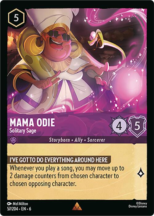 Mama Odie - Solitary Sage (57/204) [Azurite Sea] | Deep Dive Games St. Marys