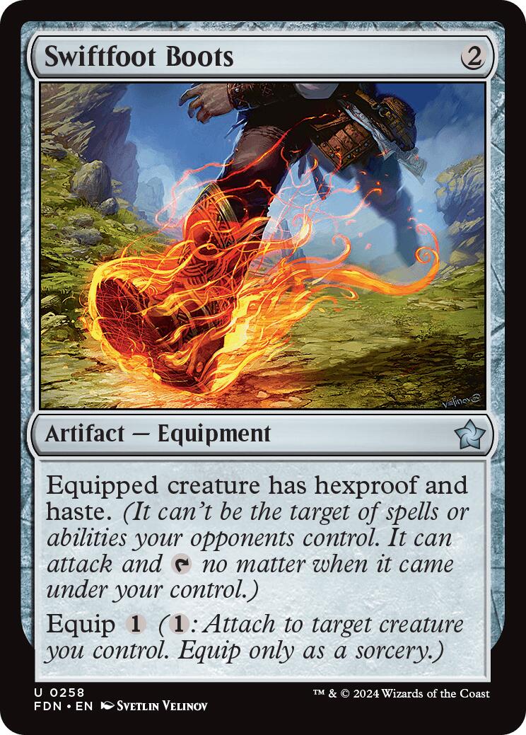 Swiftfoot Boots [Foundations] | Deep Dive Games St. Marys