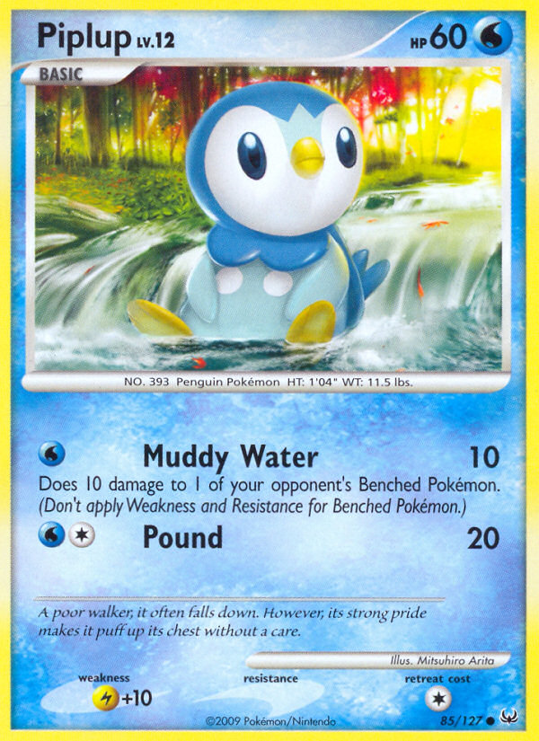 Piplup (85/127) [Platinum: Base Set] | Deep Dive Games St. Marys