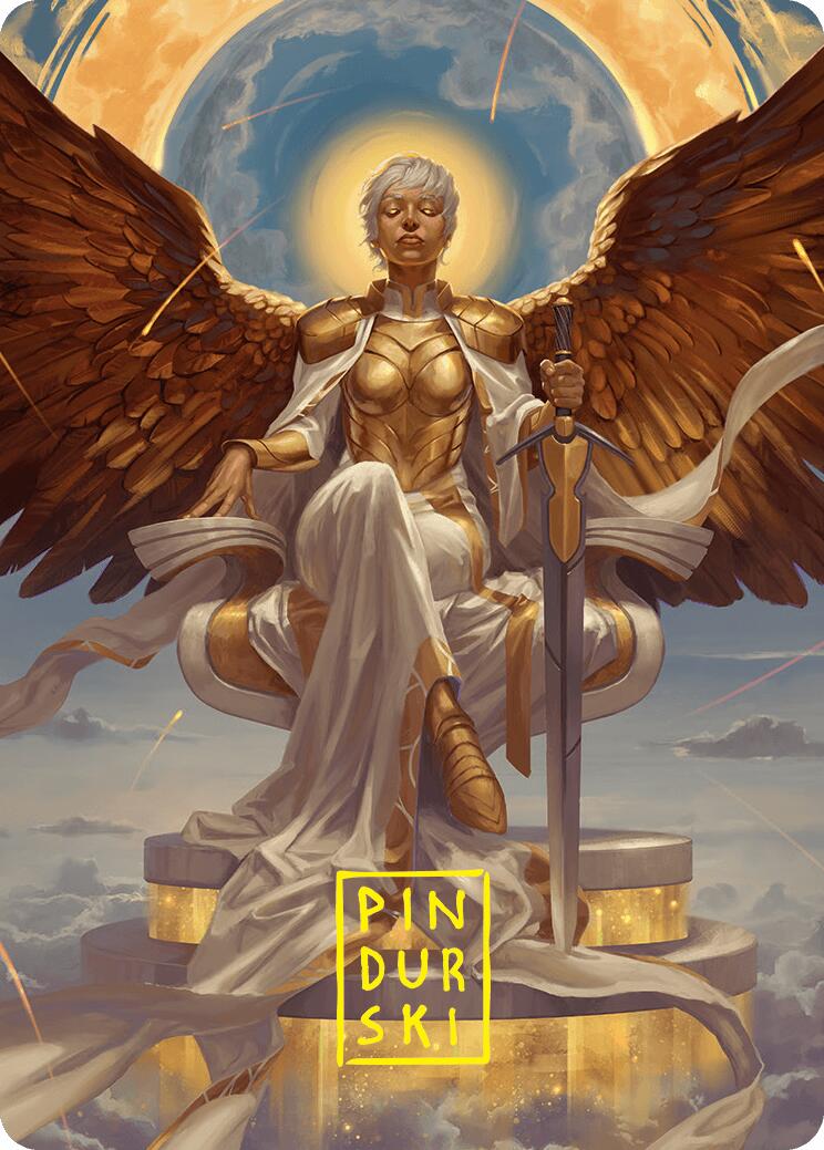Herald of Eternal Dawn Art Card (27/54) (Gold-Stamped Signature) [Foundations Art Series] | Deep Dive Games St. Marys