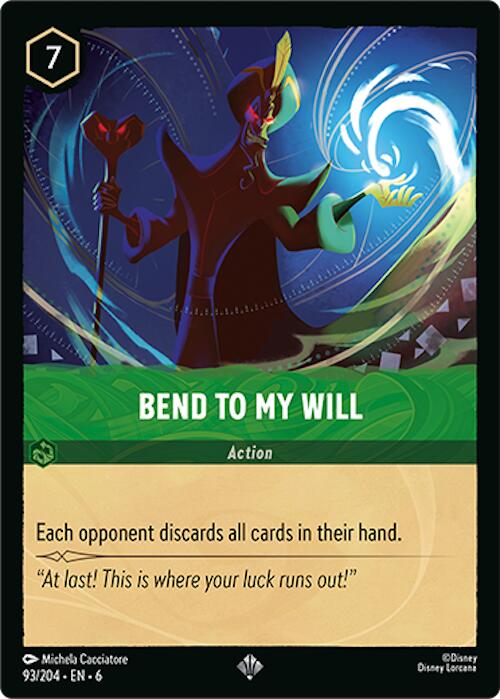 Bend to My Will (93/204) [Azurite Sea] | Deep Dive Games St. Marys