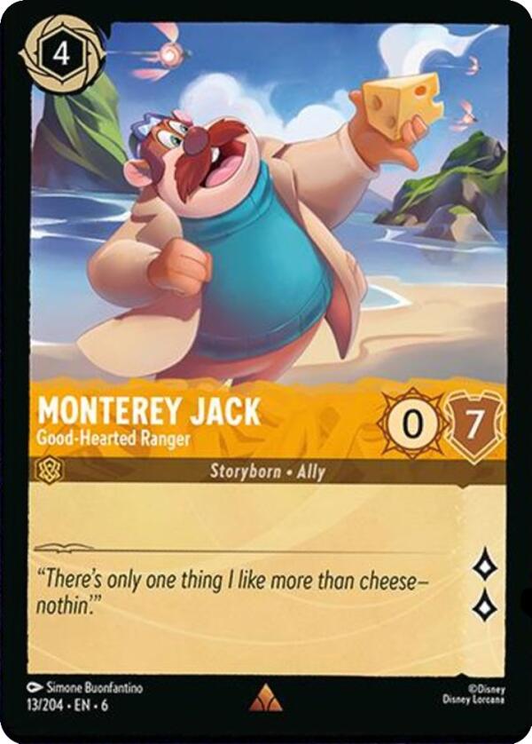 Monterey Jack - Good-Hearted Ranger (13/204) [Azurite Sea] | Deep Dive Games St. Marys