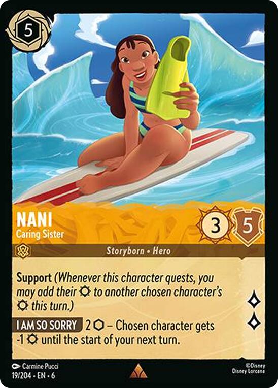 Nani - Caring Sister (19/204) [Azurite Sea] | Deep Dive Games St. Marys