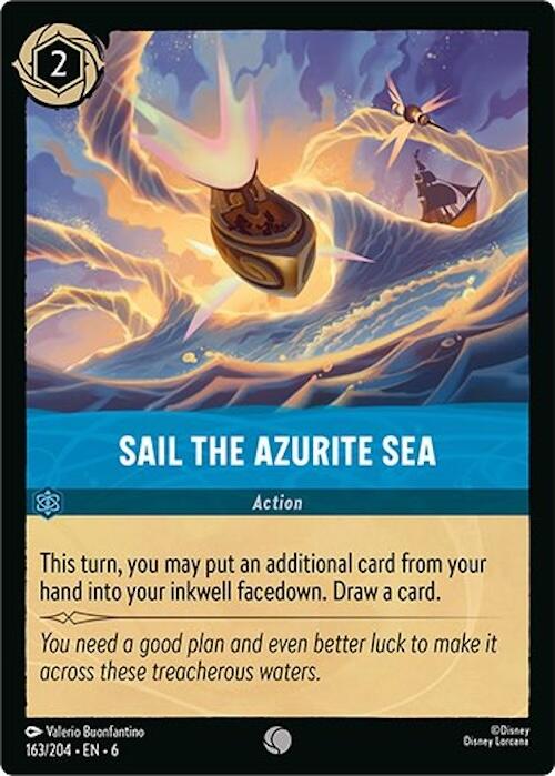 Sail the Azurite Sea (163/204) [Azurite Sea] | Deep Dive Games St. Marys