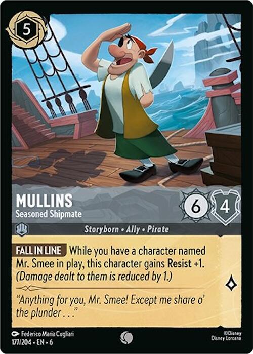 Mullins - Seasoned Shipmate (177/204) [Azurite Sea] | Deep Dive Games St. Marys