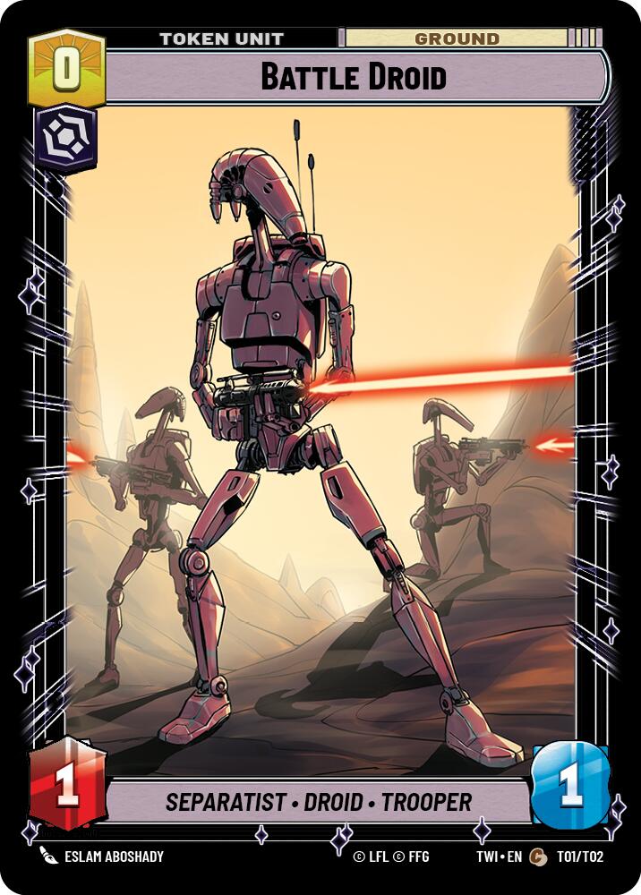 Battle Droid // Clone Trooper (T01 // T02) (T01 // T02) [Twilight of the Republic] | Deep Dive Games St. Marys
