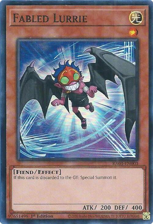 Fabled Lurrie [RA03-EN003] Super Rare | Deep Dive Games St. Marys