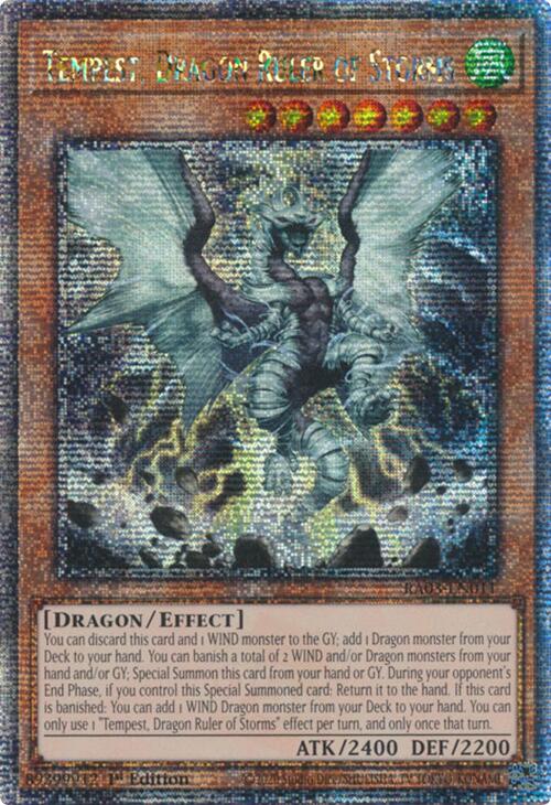 Tempest, Dragon Ruler of Storms (Quarter Century Secret Rare) [RA03-EN011] Quarter Century Secret Rare | Deep Dive Games St. Marys