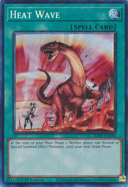 Heat Wave (CR) [RA03-EN058] Prismatic Collector's Rare | Deep Dive Games St. Marys