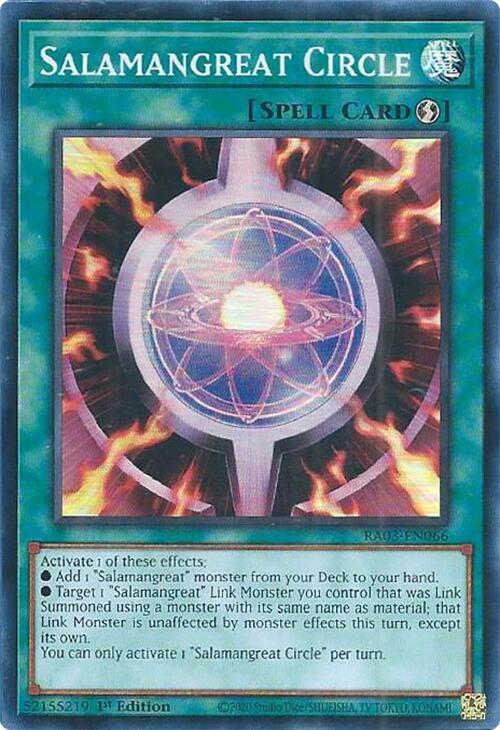 Salamangreat Circle [RA03-EN066] Super Rare | Deep Dive Games St. Marys