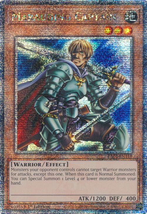 Marauding Captain (Quarter Century Secret Rare) [RA03-EN118] Quarter Century Secret Rare | Deep Dive Games St. Marys