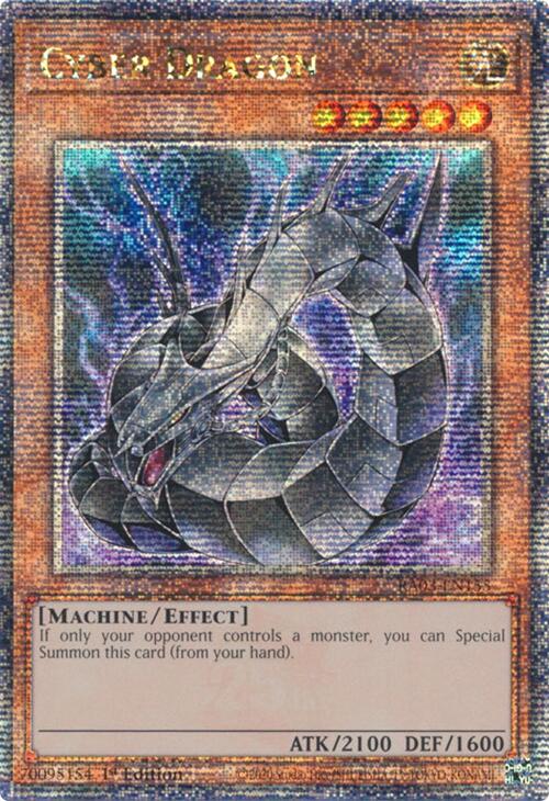 Cyber Dragon (Quarter Century Secret Rare) [RA03-EN155] Quarter Century Secret Rare | Deep Dive Games St. Marys