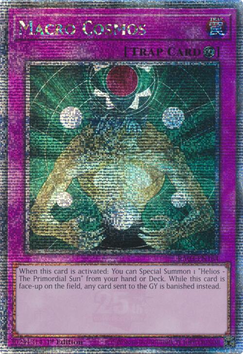 Macro Cosmos (Quarter Century Secret Rare) [RA03-EN164] Quarter Century Secret Rare | Deep Dive Games St. Marys