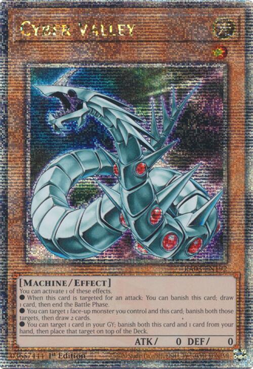 Cyber Valley (Quarter Century Secret Rare) [RA03-EN192] Quarter Century Secret Rare | Deep Dive Games St. Marys