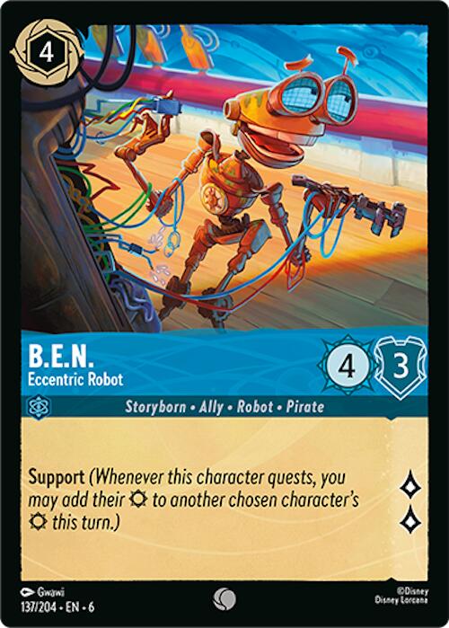 B.E.N. - Eccentric Robot (137/204) [Azurite Sea] | Deep Dive Games St. Marys