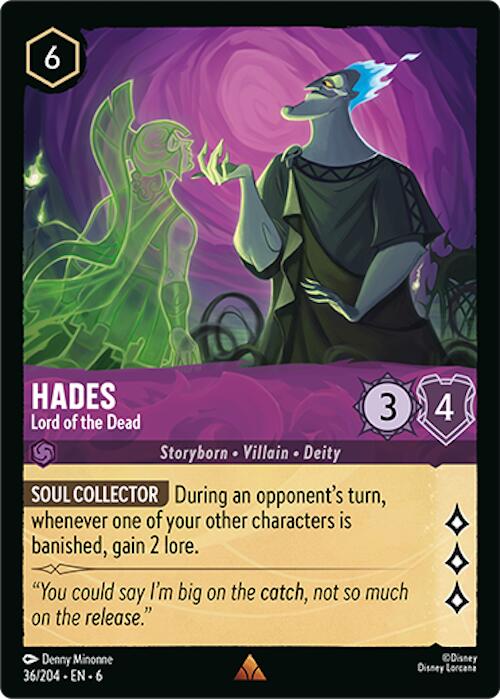 Hades - Lord of the Dead (36/204) [Azurite Sea] | Deep Dive Games St. Marys
