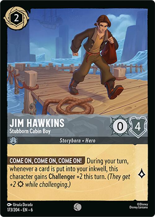 Jim Hawkins - Stubborn Cabin Boy (173/204) [Azurite Sea] | Deep Dive Games St. Marys