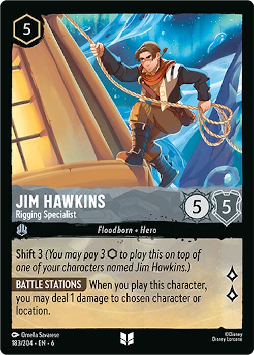 Jim Hawkins - Rigging Specialist (183/204) [Azurite Sea] | Deep Dive Games St. Marys