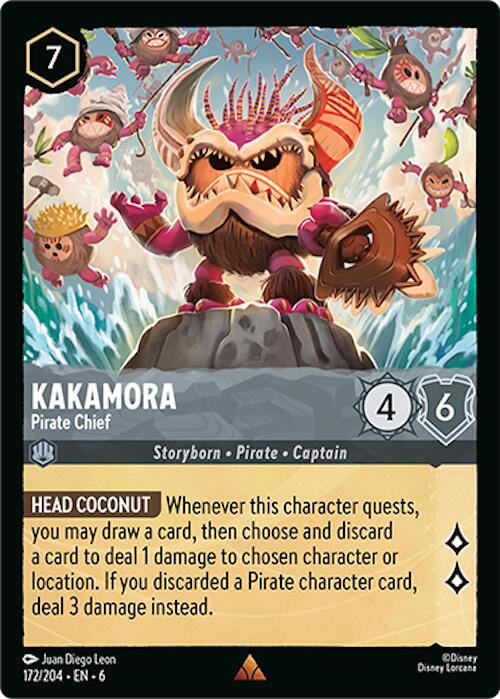 Kakamora - Pirate Chief (172/204) [Azurite Sea] | Deep Dive Games St. Marys