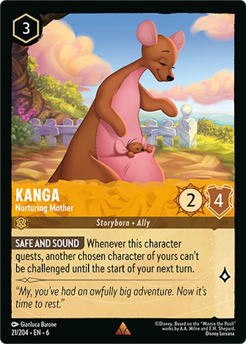 Kanga - Nurturing Mother (21/204) [Azurite Sea] | Deep Dive Games St. Marys