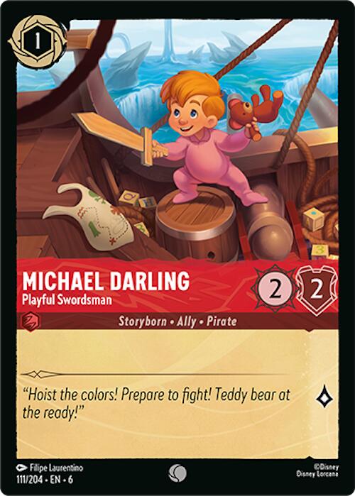 Michael Darling - Playful Swordsman (111/204) [Azurite Sea] | Deep Dive Games St. Marys