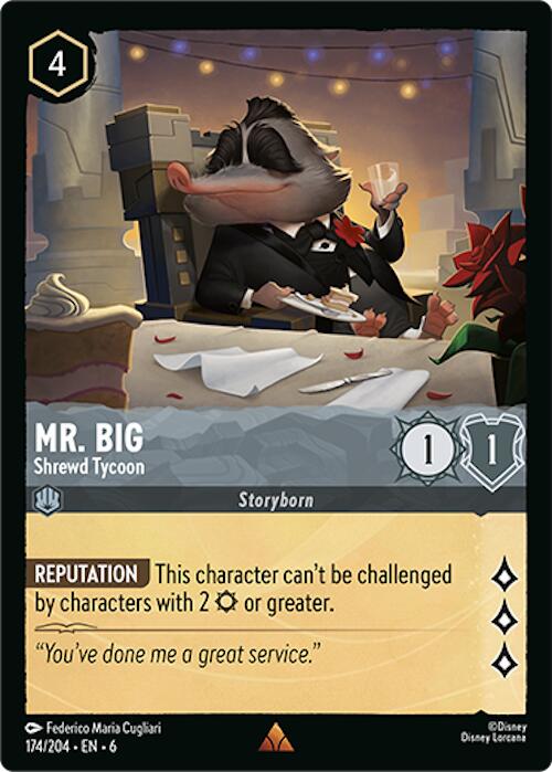 Mr. Big - Shrewd Tycoon (174/204) [Azurite Sea] | Deep Dive Games St. Marys