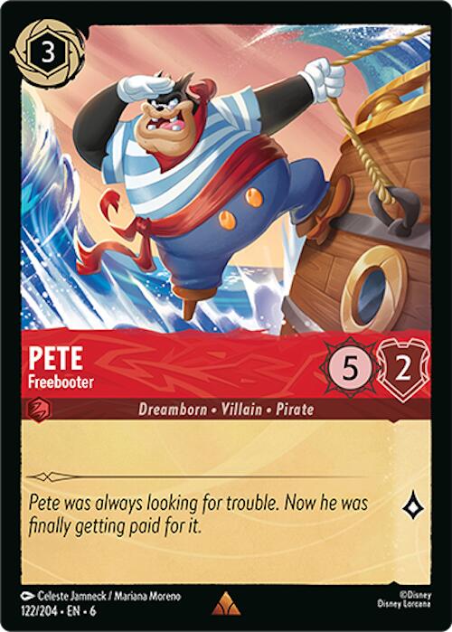Pete - Freebooter (122/204) [Azurite Sea] | Deep Dive Games St. Marys
