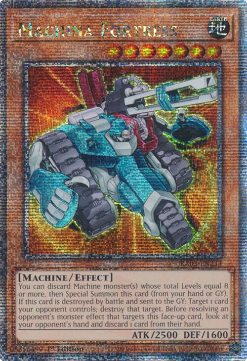 Machina Fortress (Quarter Century Secret Rare) [RA03-EN233] Quarter Century Secret Rare | Deep Dive Games St. Marys