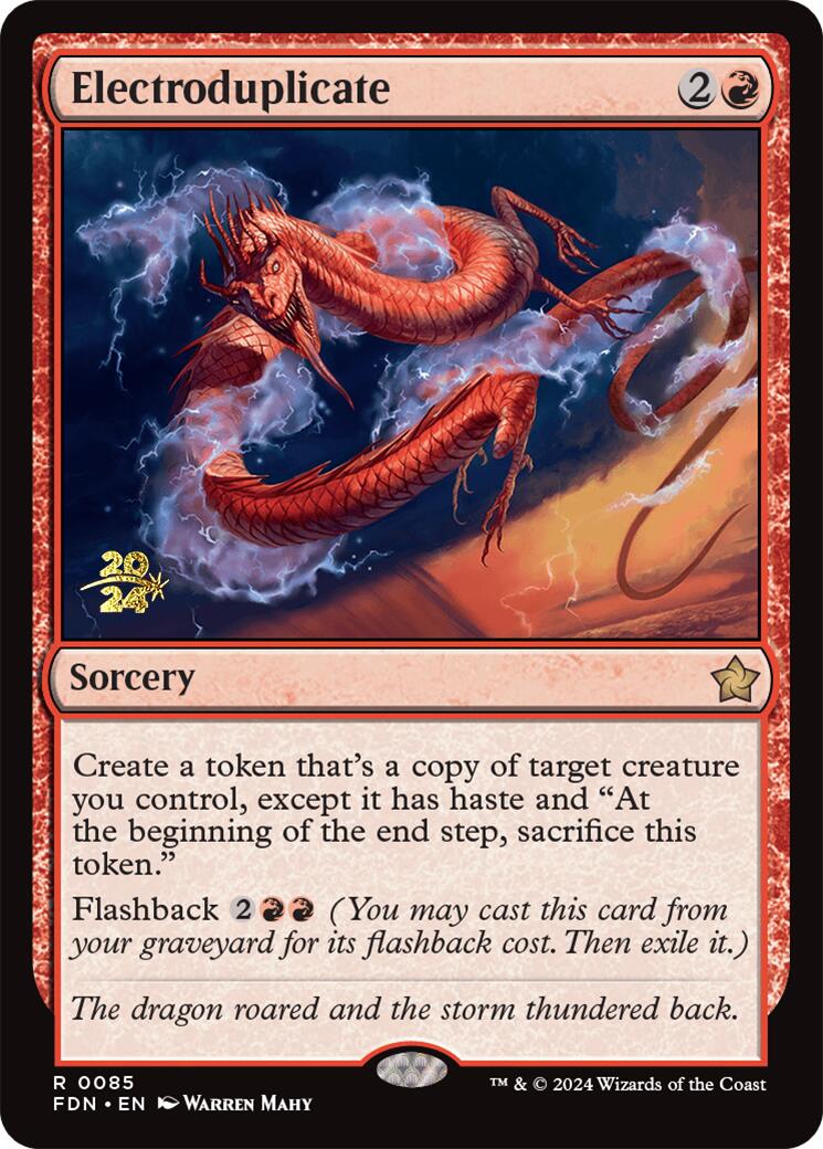 Electroduplicate [Foundations Prerelease Promos] | Deep Dive Games St. Marys