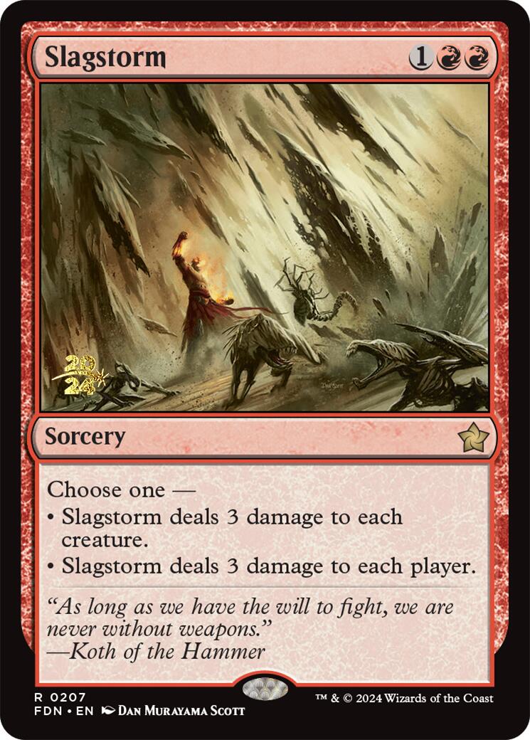Slagstorm [Foundations Prerelease Promos] | Deep Dive Games St. Marys