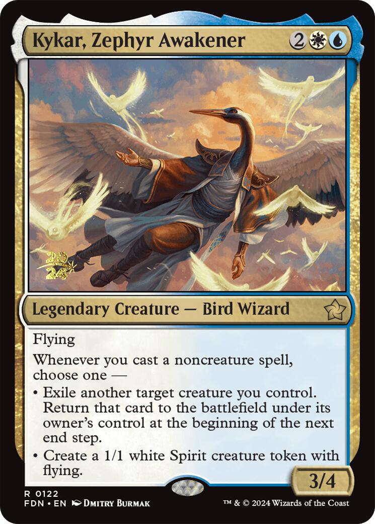 Kykar, Zephyr Awakener [Foundations Prerelease Promos] | Deep Dive Games St. Marys
